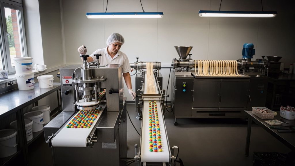 Automação na indústria de doces: aumente sua produção com máquinas que garantem eficiência e qualidade artesanal